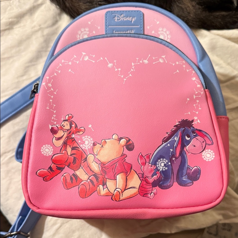 Loungefly Winnie the Pooh Dandelion Heart backpack